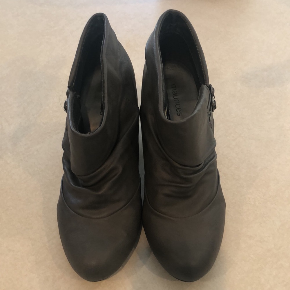 Adorable grey Maurices booties! Size 10